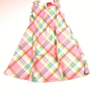 NWT Gymboree Girl Madras Plaid Dress Size 7